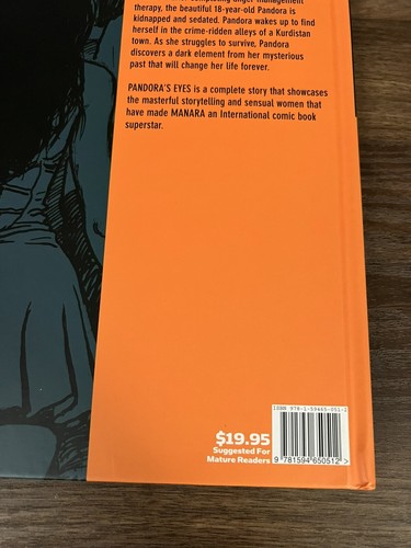 PANDORA'S EYES: OVERSIZED DELUXE By Vincenzo Cerami & Francesco Gaston EXCELLENT - Picture 9 of 9