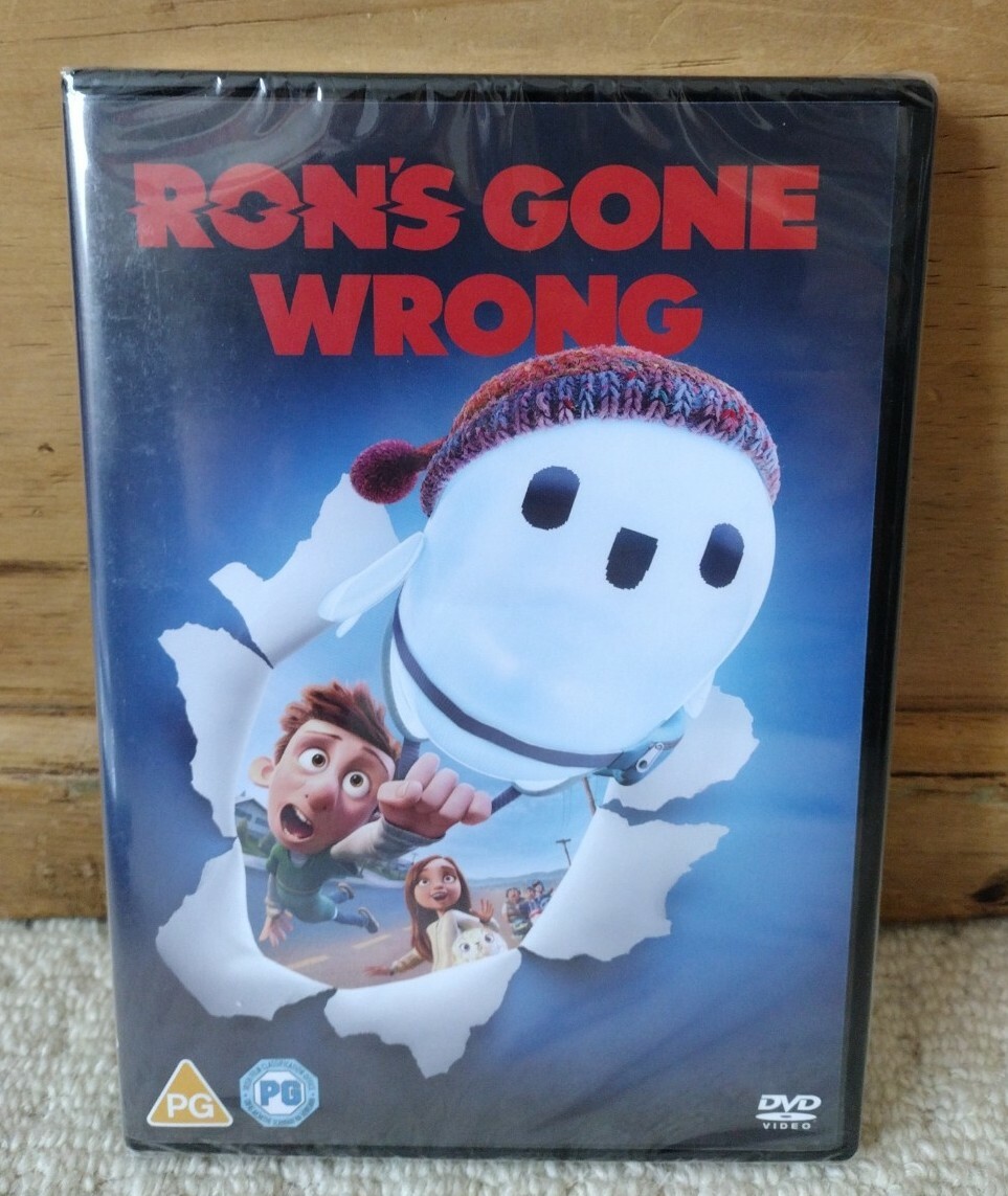 Ron's Gone Wrong [PG] DVD - Brand NEW & SEALED Disney
