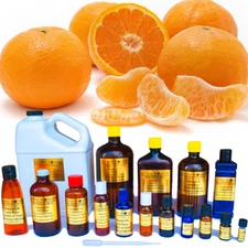 16 oz Tangerine Essential Oil - 100% PURE NATURAL - Aromatherapy - GLASS BOTTLE