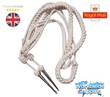 AIGUILLETTE SILVER WITH TAGS AND NETTED TAGS