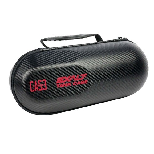 Exalt Paintball Carbon Series Tank Case - Black / Red - 第 1/3 張圖片