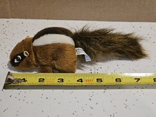 7"- Folkmanis Chipmunk, Finger Puppet Plush Realistic Furry Wildlife Stuffed Toy