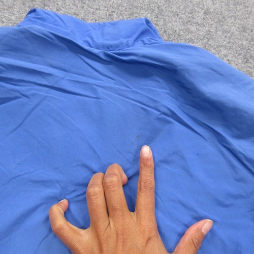 Vtg Patagonia Jacket Men Small Blue Nylon Fleece Full Zip Synchilla Coat 80s USA - Picture 15 of 24