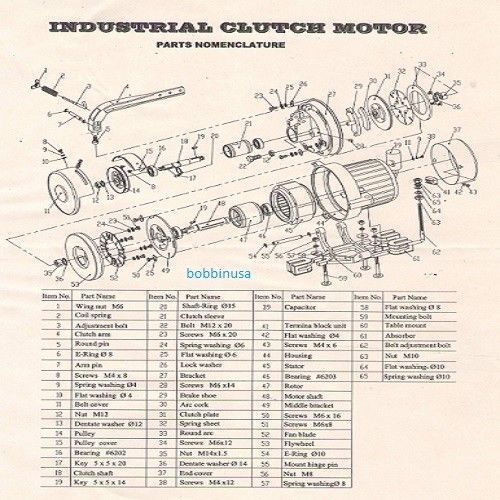 Belt Cover Clutch Motor Industrial Sewing Machine Outside - Picture 2 of 2