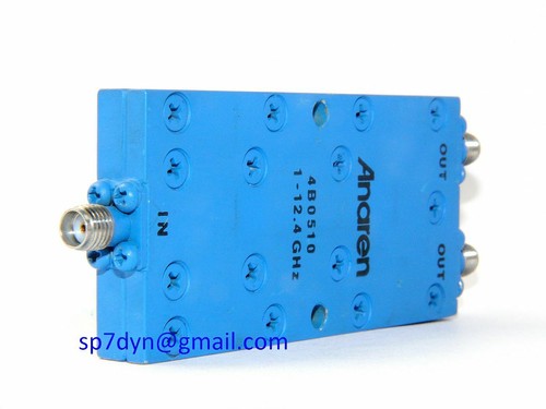 Power Divider 2way 1-12.4GHz 10 Watts 4B0510 Anaren - Zdjęcie 2 z 9