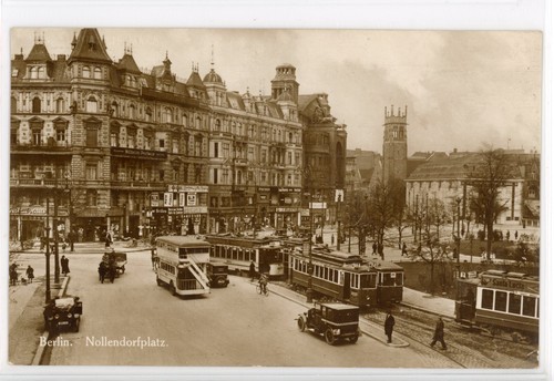 Nollendorfplatz, Berlin, Germany 1911 Real Photo Postcard RPPC