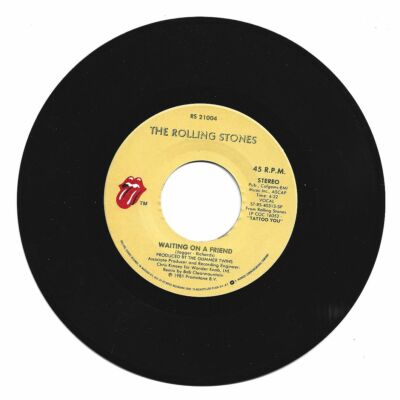 Rolling Stones - Waiting on A Friend / Little T & A | eBay