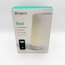 Hatch Rest Baby Sound Machine, Night Light | 1st Gen, Sleep trainer Bluetooth
