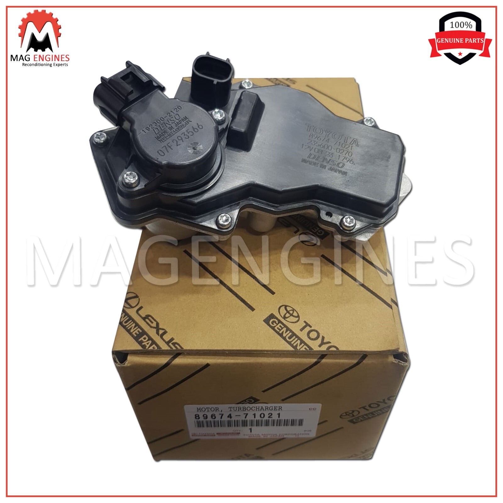89674-71021 GENUINE OEM MOTOR TURBOCHARGER 8967471021 | eBay