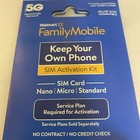 Bring Your Walmart Family Mobile Starter Kit Powered By Verizon 5G Nano Sim Card