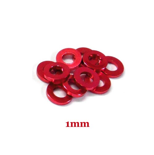 10PCS M3 CNC Round Aluminum Alloy Flat Spacer Washer Screw Gasket For RC Car - Picture 72 of 84