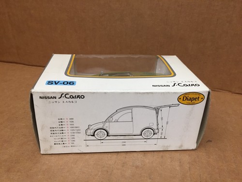 DIAPET FROM JAPAN SCALA 1:32 PRESSOFUSO NISSAN GREEN S-CARGO VAN IN SCATOLA - Foto 8 di 8