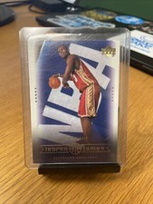 2003 Upper Deck Basketball Lebron James Leading Role #21 Cavaliers RC