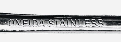 Oneida FALKIRK Stainless Profile 1986 Silverware Glossy Flatware Teaspoon - Picture 6 of 6