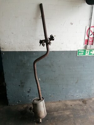RENAULT KANGOO MK2 EXHAUST BACK BOX AND MIDDLE PIPE 1.5DCI 2016