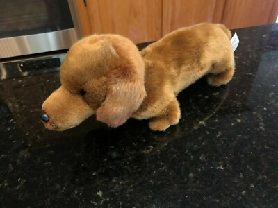 large stuffed dachshund
