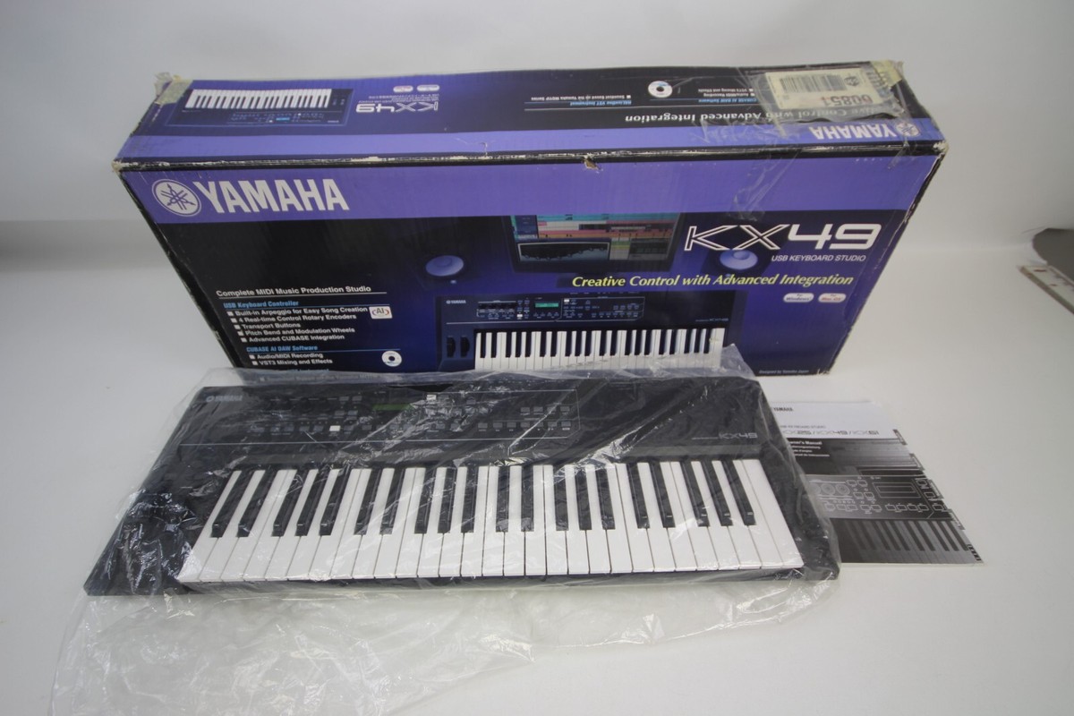 YAMAHA　KX49　MIDIキーボード YAMAHA KX-49 49-Key USB Studio MIDI Controller Keyboard~NO