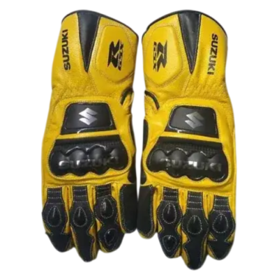 Cowhide Leather Motorcycle Racing Gloves: Padded Wrist, Custom Motorbike Cowhide Leather Motorcycle Racing Gloves: Padded Wrist, Custom Motorbike