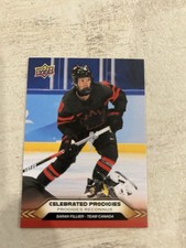 2025-26 Upper Deck Tim Hortons Team Canada Celebrated Prodigies Sarah Fillier