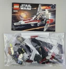 LEGO Star Wars V-wing Fighter (6205) Retired 2006 Complete w Manual No Box