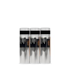 3x Ford Shadow Black Spray Paint 300ml Cans - Automotive Acrylic Aerosol