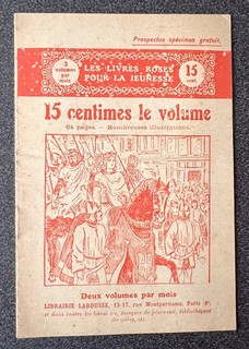 Brochure catalogue Les livres roses pour la jeunesse Années 1910