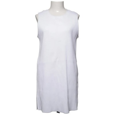 H&M, Kleid, Größe: L, Weiß, Baumwolle/Elasthan/Polyester, Einfarbig #nEn