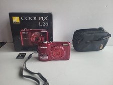 Nikon COOLPIX L28 20.1MP Digital Camera - Red for sale online | eBay