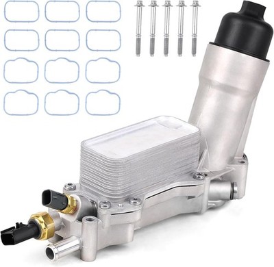 926-959 Upgraded Aluminum Engine Oil Filter Housing Cooler Kit Fit for... 