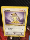 1999 Pokémon Jungle Meowth 56/64 1st Edition WOTC Vintage LP+ Non-Holo