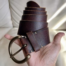 Frye Brown Leather Belt