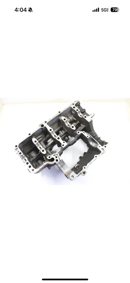 2006 YAMAHA YZF R1 OEM LOWER ENGINE BOTTOM CRANKCASE CRANK CASES MOTOR BLOCK - Image 4 of 4