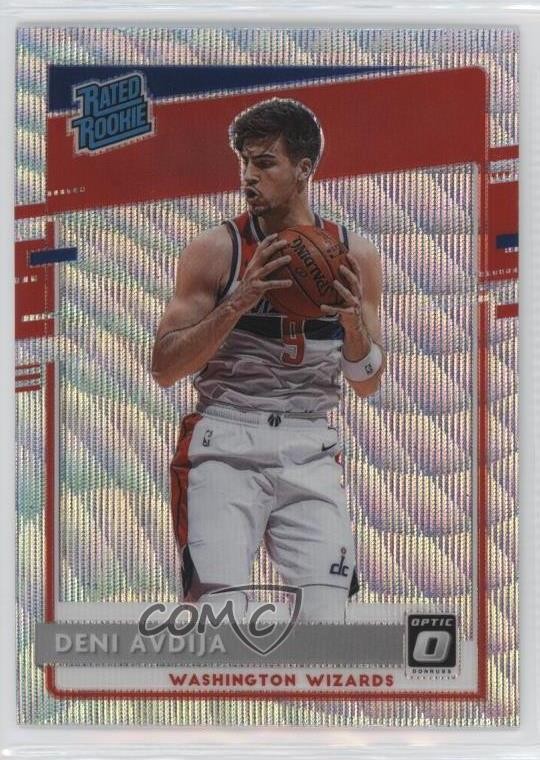 2020 Donruss Optic Rated Fanatics Box Set Wave Prizm Deni Avdija #159 Rookie RC