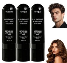 3Pcs Fluffy Hair Shaping Spray, Peach Scented Volumizing and Setting Spray 90ML