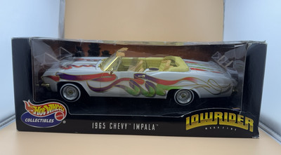 Hot Wheels 1965 Chevy Impala Custom Lowrider Magazine 1:18 Scale Diecast NEW