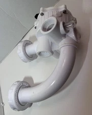 Multiport Valve, Praher SM2-PP3, 2", with PacFab Plumbing (FOR PARTS ONLY)