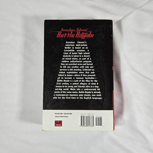 BATTLE ROYALE by Koushun Takami 2004 Viz trade paperback - Picture 2 of 2