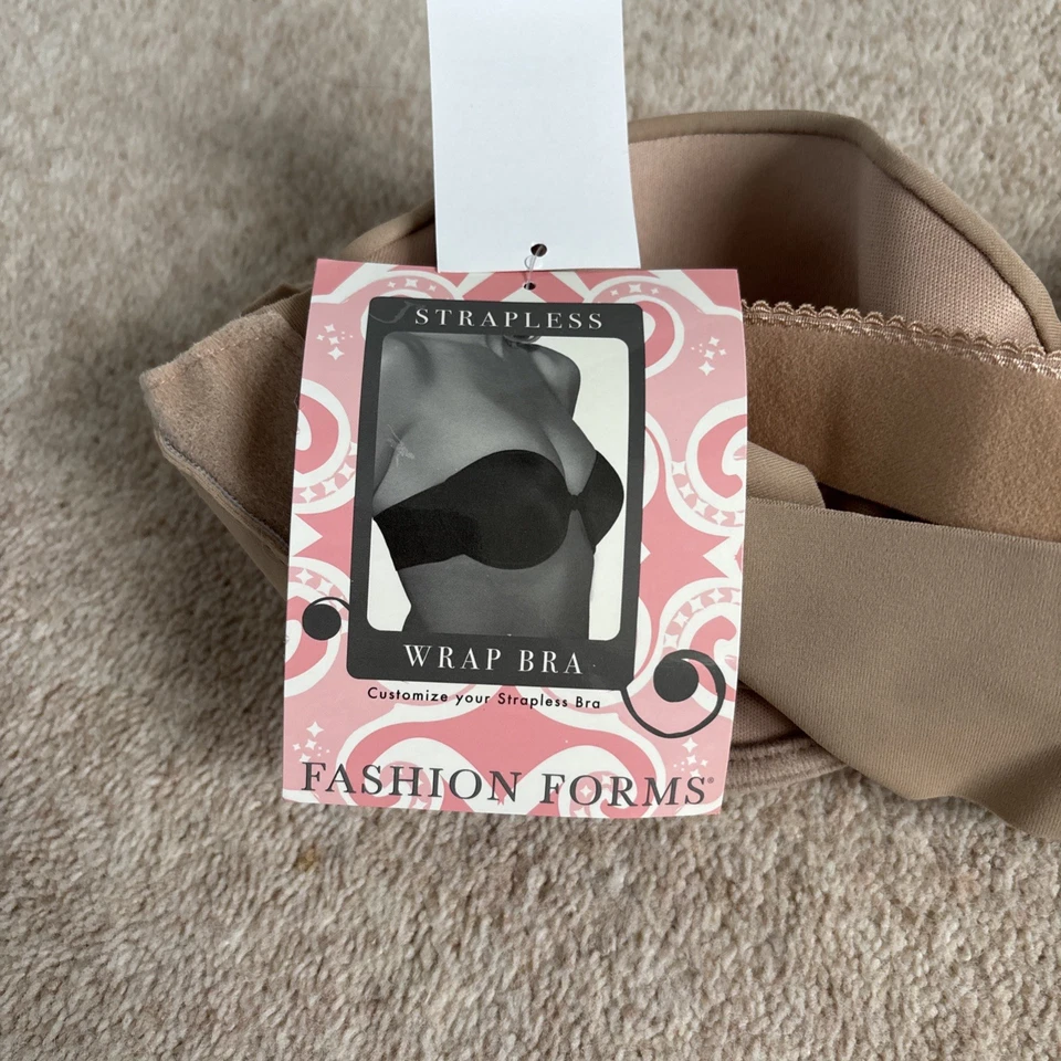 Fashion Form nude wrap strapless bra NEW SIZE 34D - Image 3 of 4