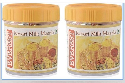 Everest Kesar Milk Masala| je 50 gm| 2er Pack| 100 gm + Gewürzstreuer