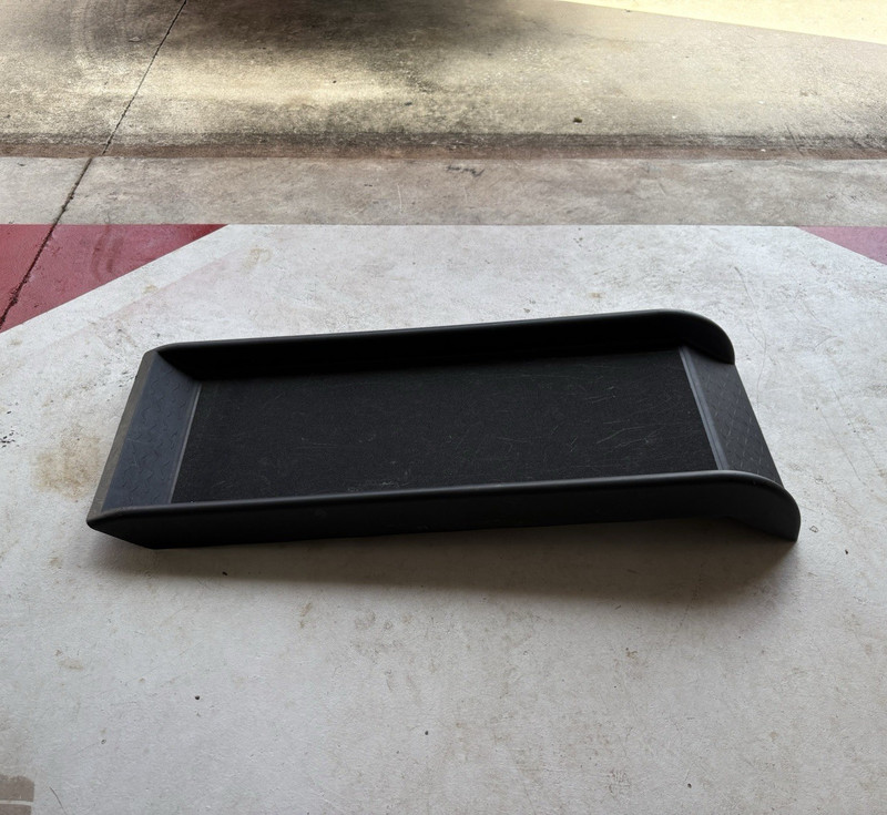 Black Plastic Portable Non-Slip Dog Ramp for Small Medium Large Dogs