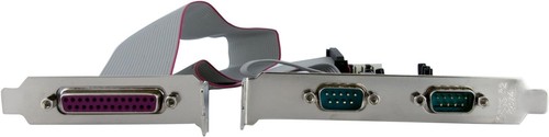 StarTech.com 2S1P Native PCI Express Parallel Serial Combo Card with 16550 UART - Picture 2 of 5