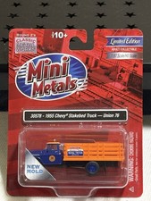 New Mini Metals - 1955 Chevy Stakebed Truck - Union 76 New Mini Metals - 1955 Chevy Stakebed Truck - Union 76