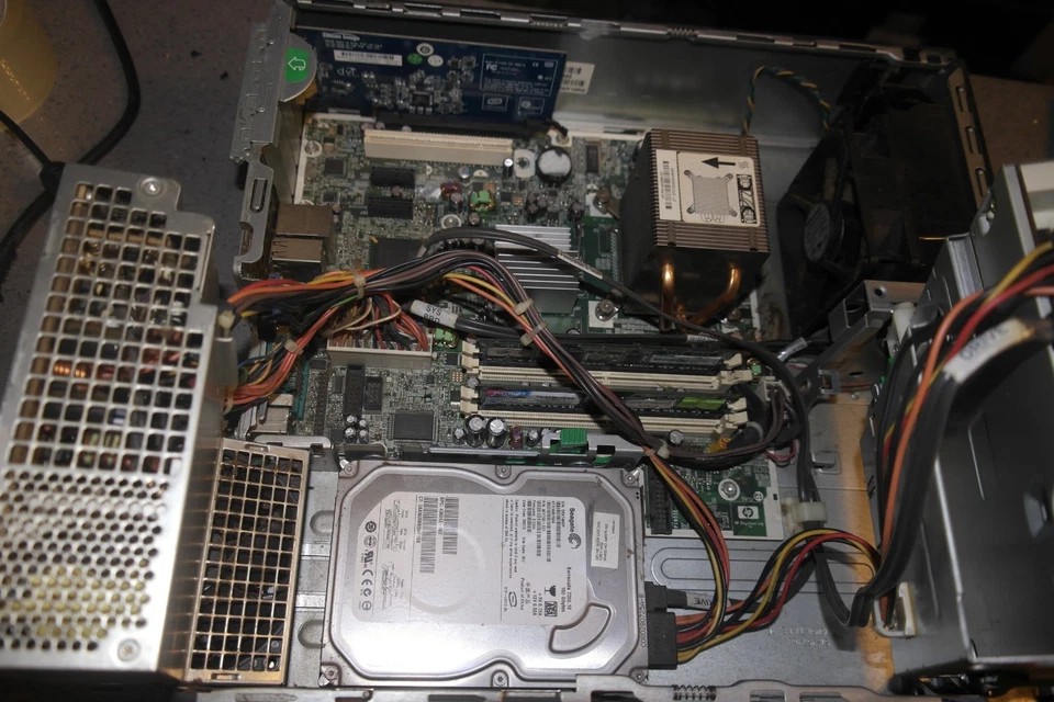 HP dc5800 SFF PC computer Core 2 E7200 2gb 160gb hdd VISTA COA DVI VGA PCI - Image 2 of 4