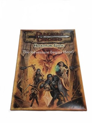 Dungeons & Dragons Adventure Game Starter Set Boxed Game No Die