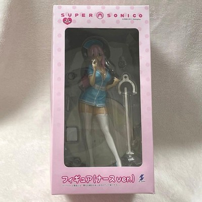Super Sonico Nurse Blue Ver Figur SK JP Prize 2011 215mm Anime mit Box