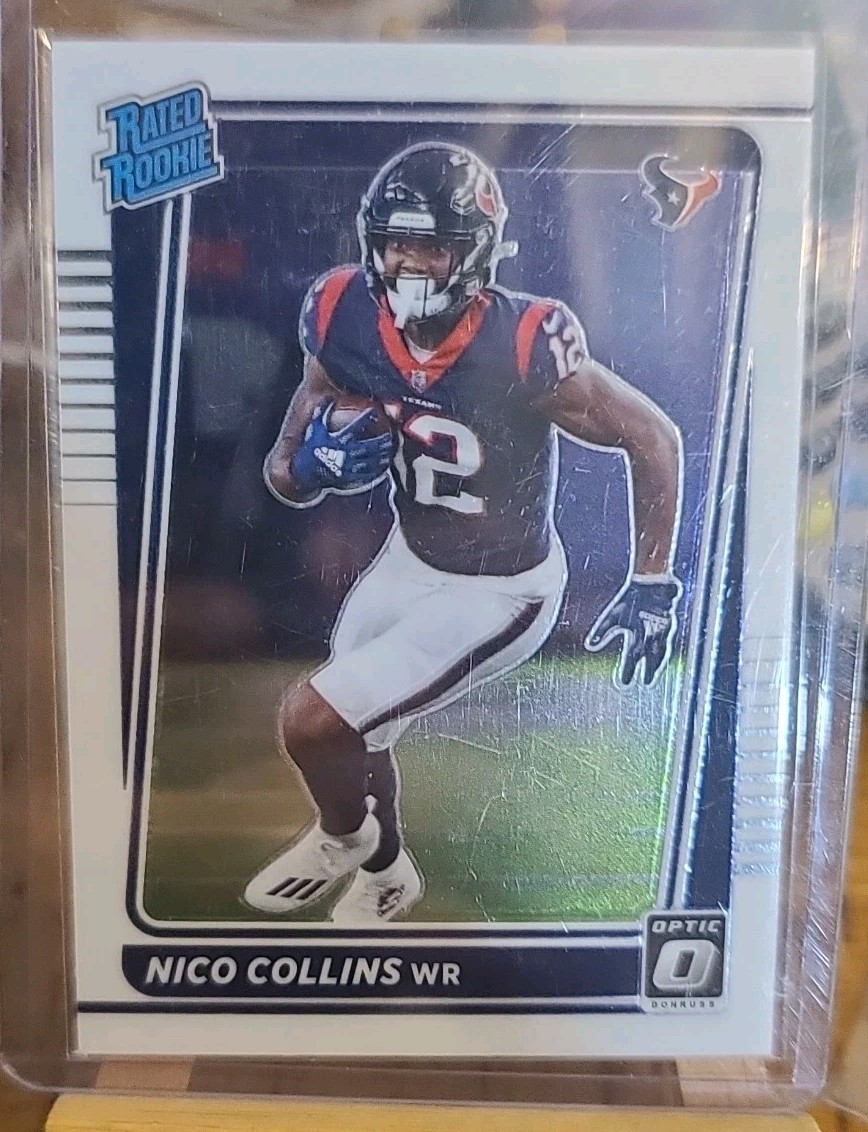 2021 Panini Donruss Optic - Rated Rookie Nico Collins #230 (RC)