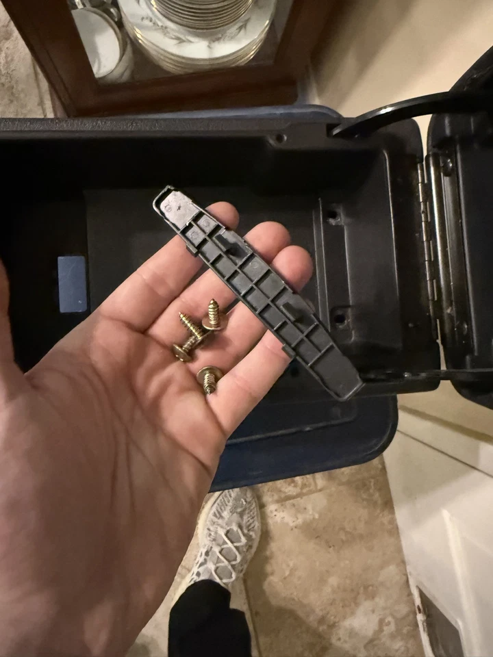 MITSUBISHI 3000GT 1991-1999 STEALTH CONSOLA CENTRAL REPOSABRAZOS COMPARTIMENTO ALMACENAMIENTO Foto 3 de 4