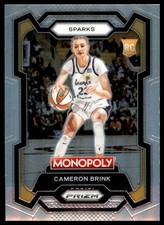 2024 Panini Prizm Monopoly WNBA Cameron Brink #39 Los Angeles Sparks