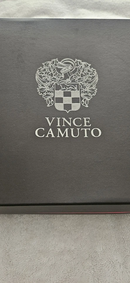 Vince Camuto Esparelldas Negro Gamuza Zapatos Talla 9 Foto 3 de 4