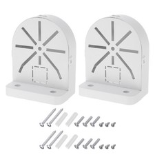 2 Pack Dome Security Camera Mount 4.9" Bracket Junction Box, Plastic